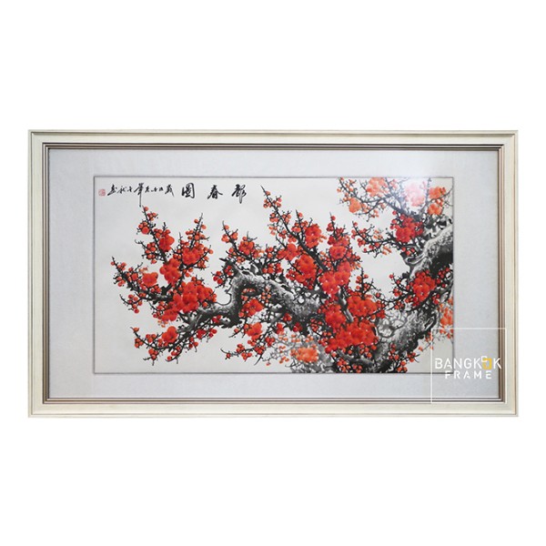 กรอบกล่องรอยมือเท้าเด็กของสะสมเด็ก-Shadow Box